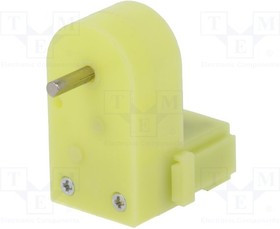 POLOLU-1594, Двигатель: DC, угловой, с пластиковой передачей, 4,5ВDC, 800мА