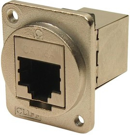 CP30225SM3, Адаптер в линию, каркас из металла, RJ45, RJ45, Переходник, Встраиваемый в Линию, CP, Гнездо
