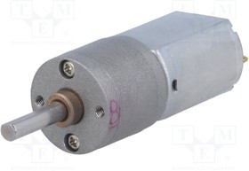 POLOLU-3716, Двигатель: DC, с редуктором, 6ВDC, 2,9А, Ось: D профиль, 100: 1