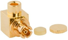 925-120C-51R, RF Connectors / Coaxial Connectors SMPM F RA Plug Semi-Rigid 50 Ohm