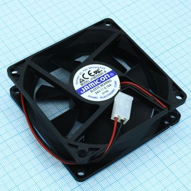 JF0825S2H-C, 80*80*25 24V разъем