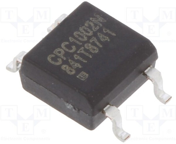 CPC1002N, Реле полупроводниковое, 700мА, макс.60ВDC, SMT, SOP4, -40-85°C