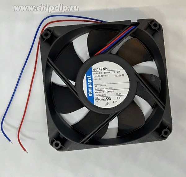 Вентилятор Ebmpapst 4414FNH 24V DC 500mA 12W 120x25 2pin