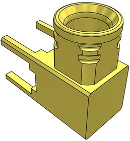 MMCX7-J-P-HF-RA-TH1, RF Connectors / Coaxial Connectors 75 Ohm MMCX Jack or Plug, Cable Connectors