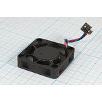 Вентилятор 40x40x10, напряжение 5В, ток 0,20А, выводы 3L+MF3, подшипник качения, EFB0405HA