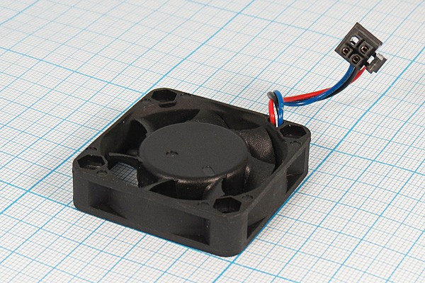 Вентилятор 40x40x10, напряжение 5В, ток 0,20А, выводы 3L+MF3, подшипник качения, EFB0405HA