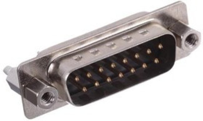 K85X-AD-15P-BRJ, D-Sub Standard Connectors .197 15P PLUG V PCB