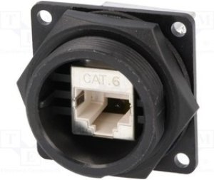 DCP-RJ6ST-SD, Гнездо; RJ45; DC; PIN: 8; Кат: 6; экранированный; Конф: 8p8c DCP-RJ6ST-SD, Гнездо; RJ45; DC; PIN: 8; Кат: 6; экранированный; Конф: 8p8c