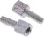 167501-2, Connector Accessories Female Screw Lock Assembly Kit Straight Steel Tin Package 167501-2, Connector Accessories Female Screw Lock Assembly Kit Straight Steel Tin Package