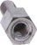 167501-2, Connector Accessories Female Screw Lock Assembly Kit Straight Steel Tin Package 167501-2, Connector Accessories Female Screw Lock Assembly Kit Straight Steel Tin Package