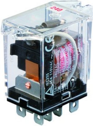 LY2F-AC110/120, RELAY, DPDT, 120VAC, 28VDC, 15A LY2F-AC110/120, RELAY, DPDT, 120VAC, 28VDC, 15A