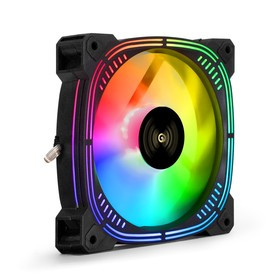 EX295970RUS, Вентилятор 12В DC с подсветкой ExeGate EX12025H3P4PSU-PWM.ARGB (120x120x25 мм, Hydraulic bearing (гидродинамический), 5V ARGB 3 EX295970RUS, Вентилятор 12В DC с подсветкой ExeGate EX12025H3P4PSU-PWM.ARGB (120x120x25 мм, Hydraulic bearing (гидродинамический), 5V ARGB 3