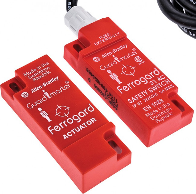 440N-G02061, 440N Series Magnetic Non-Contact Safety Switch, 250V ac, ABS Housing, 2NC, 4m Cable 440N-G02061, 440N Series Magnetic Non-Contact Safety Switch, 250V ac, ABS Housing, 2NC, 4m Cable