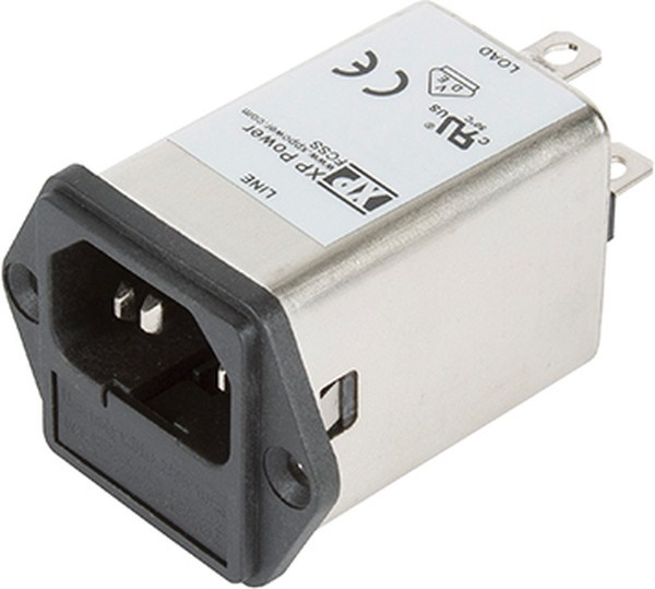 FCSS06SFR, AC Power Entry Modules EMC FILTER, IEC INLET, 6A