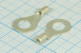 Клемма"O" d 6,4x d11,6, 0,5-1,5S, Cu луженая, dхв1,7; №9371 клемма"O" d 6,4\0,7\S0,5~1,5\Cu луж\\\R1-6NB\