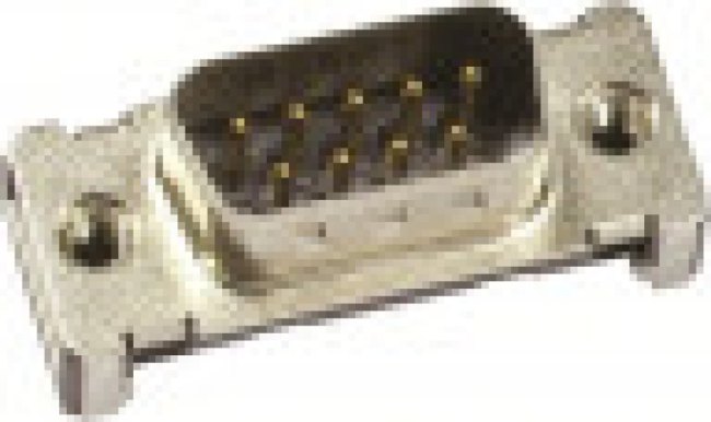 09551296812741, D-Sub Standard Connectors 9p STR MA PL2 LO PROF ANG 9P