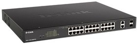 D-Link DGS-1100-26MPPV2/A3A Настраиваемый L2 коммутатор с 24 портами 10/100/1000Base-T и 2 комбо-портами 1000Base-T/SFP (порты 1-24 PoE 802. D-Link DGS-1100-26MPPV2/A3A Настраиваемый L2 коммутатор с 24 портами 10/100/1000Base-T и 2 комбо-портами 1000Base-T/SFP (порты 1-24 PoE 802.