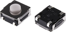 SKRAAKE010, Tactile Switches 6.2x6.2x3.4mm 250gf