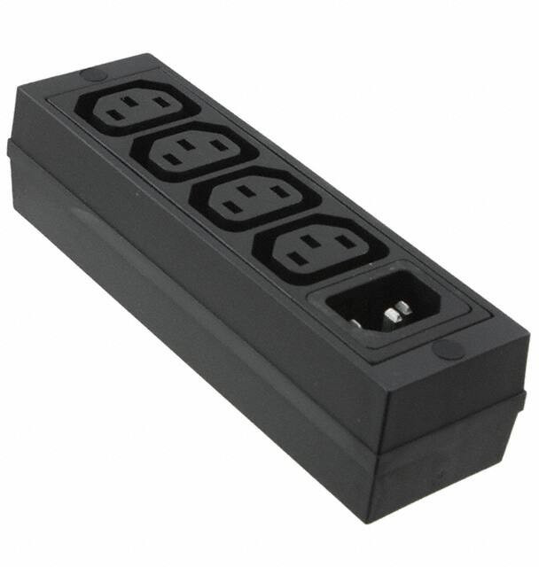 4747.0000, AC Power Entry Modules 4747 MINIBLOC inlet 4 out 10A 70