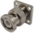 B1551A1-NT3G-50, Amphenol, Plug Flange Mount BNC Connector, 50, Solder Termination, Straight Body B1551A1-NT3G-50, Amphenol, Plug Flange Mount BNC Connector, 50, Solder Termination, Straight Body