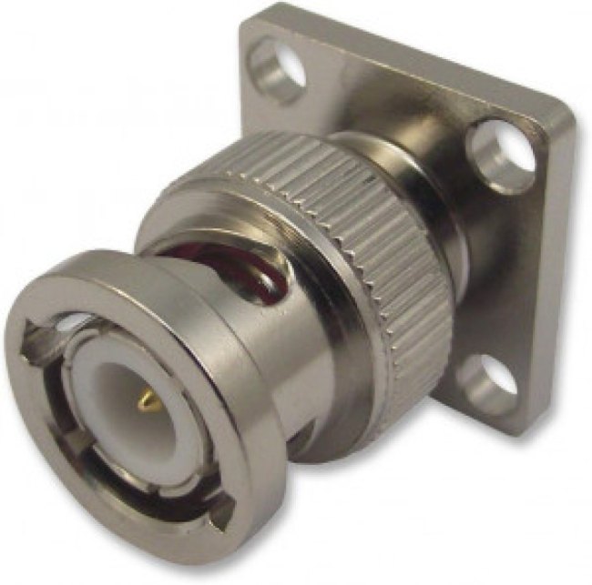 B1551A1-NT3G-50, Amphenol, Plug Flange Mount BNC Connector, 50, Solder Termination, Straight Body B1551A1-NT3G-50, Amphenol, Plug Flange Mount BNC Connector, 50, Solder Termination, Straight Body