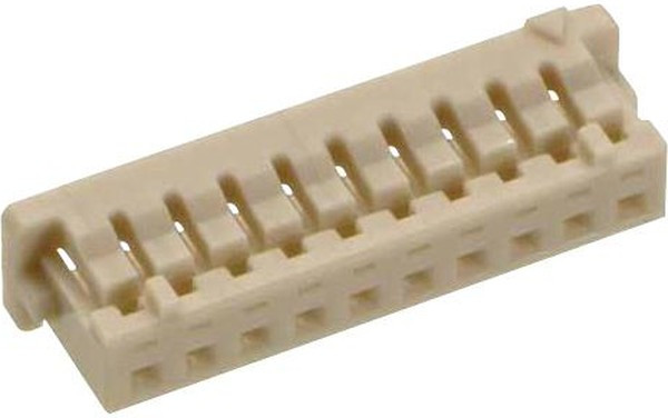 M30-1100600, Headers &amp; Wire Housings 6 SIL CRIMP HOUSING