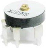 Резистор переменный, поворотный 100кОм, линейность B, YRV-16N2