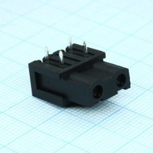 2EDGA-7.62-02P-13-00A(H), Блок клеммный соединительный 2 контакта шаг 7.62мм на плату 2EDGA-7.62-02P-13-00A(H), Блок клеммный соединительный 2 контакта шаг 7.62мм на плату