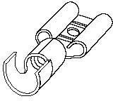 19018-0014, Terminals QUICK DISCONNECT female 16-14 AWG