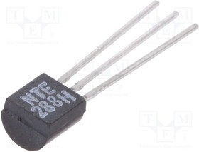 NTE288H, Транзистор: PNP, биполярный, 350В, 0,5А, 0,625Вт, TO92