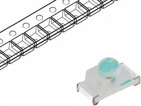 OSY5060341F, LED; SMD; 0603; yellow; 200?400mcd; 1.6x0.8x0.95mm; 35°; 1.8?2.4V