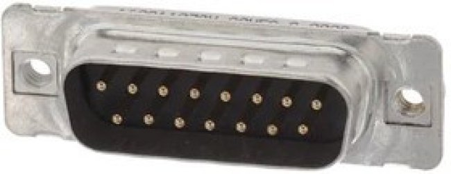 163A11379X, D-Sub Standard Connectors DSUB SLDR PIN STR 3mmTH PREC MCHND CNT