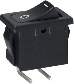 R1966ABLKBLKGR, Rocker Switches SPST OFF-ON R/A 15A R1966ABLKBLKGR, Rocker Switches SPST OFF-ON R/A 15A