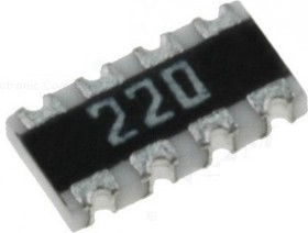 CAT16-101J4 4х100 Ом, ЧИП резисторная сборка (SMD)