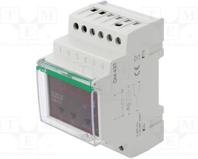 OM-633, Модуль: ограничитель мощности; 230ВAC; 1-180с; IP20; 52,5x65x90мм