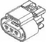 15326615, Automotive Connectors CONN GT 280 3W F SLD