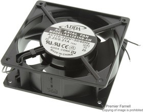 AA1281HB-AW, AXIAL FAN, 120MM, 115VAC, 99CFM, 47DBA