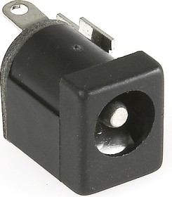 DS-216 (DC-013A), Гнездо питания 2,1х6,3мм на плату