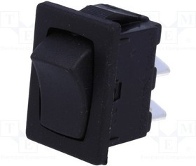 AE-H8601VBAAA, Переключатель ROCKER; SPST; Пол: 2; OFF-(ON); 10A/