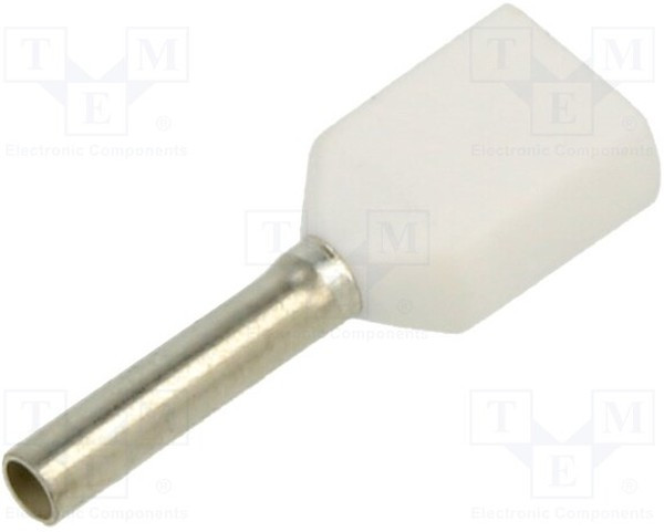 FTD75-8-D, Terminals 22AWG INSUL TWN WHT