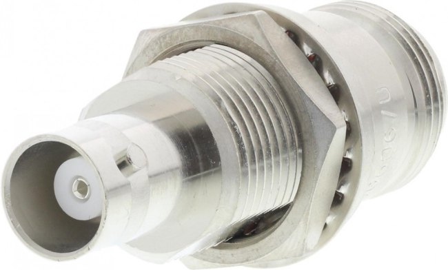R191422000, Straight 50 RF Adapter BNC Socket to N Socket 4GHz