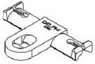 08905738, Automotive Connectors TAPE ON CLIP PUSH BLACK 08905738, Automotive Connectors TAPE ON CLIP PUSH BLACK
