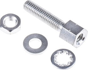 863001061TLF, Connector Accessories Screw Straight Brass Tin Over Copper Bulk