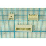 Разъем питания A125 вилка, контакты 1x 7, шаг P1.25, монтаж на плату, A125-07S