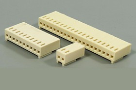 Разъем питания HU розетка , контакты 1x17, шаг P2.54, монтаж на кабель, HU-17