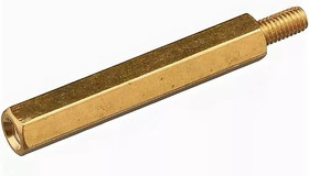 PCHSN-30, Стойка для печатных плат, шестигр., латунь, М3, 30мм