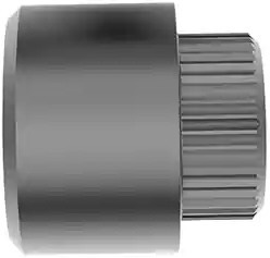 1004-188-SS, Screws &amp; Fasteners 3/8OD X 10-32 Thd Panel Screw Retainer
