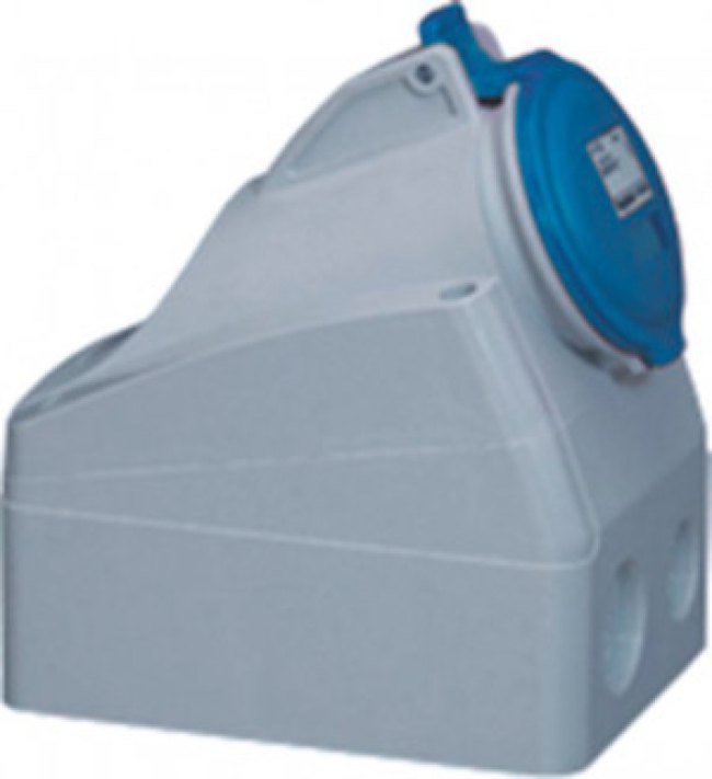 Розетка накладная - P17 Tempra Pro - IP 44 - 200/250 В - 16 A - 2К+З 555154 Розетка накладная - P17 Tempra Pro - IP 44 - 200/250 В - 16 A - 2К+З 555154