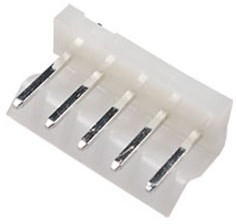 MPW-5, вилка на плату 5.08мм прямая (134(5.08)-05ST)