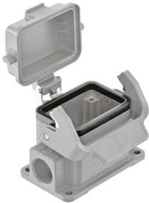 19300062255, Heavy Duty Power Connectors SURFACE MOUNTNG HSG 1 SIDE ENTRY